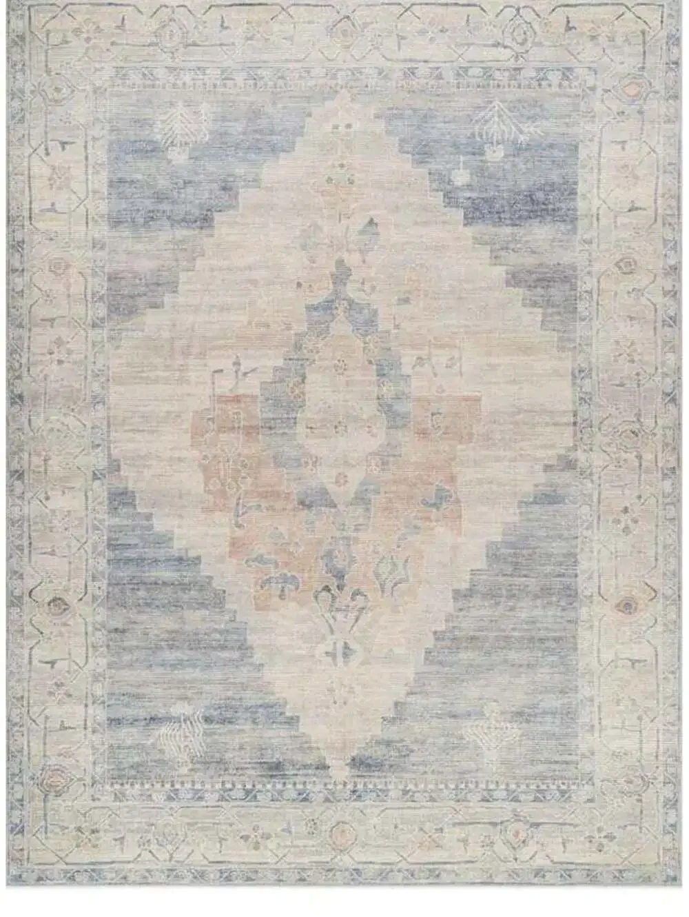 Livabliss x Becki Owens Luca woven Medallion Area Rug , 2'2